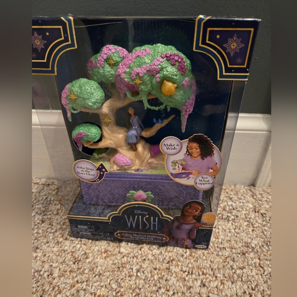 Disney WISH Ashas Musical Keepsake Box
